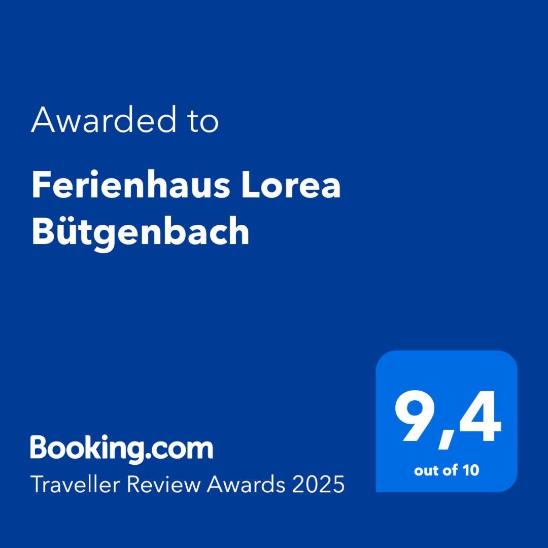 Buetgenbach Ferienhaus Lorea 外观 照片